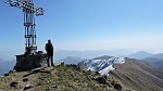 Panorama dal Giandolino verso la dorsale di salita e il Cusio.....